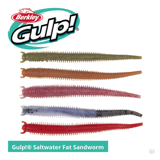 Berkley Gulp! Saltwater Fat Sandworm Lures