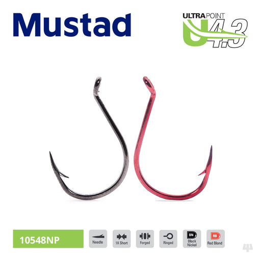 Mustad UltraPoint Wide Gap Dropshot Hooks