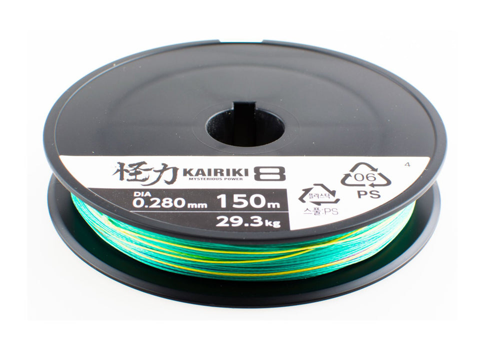 Shimano Kairiki 8+ 150 Mt Green 0.23 Mm 30 Lb - Hilos Trenzados De Shimano Kairiki 8+ 150 Mt Green 0.23 Mm 30 Lb - Hilos Trenzados De