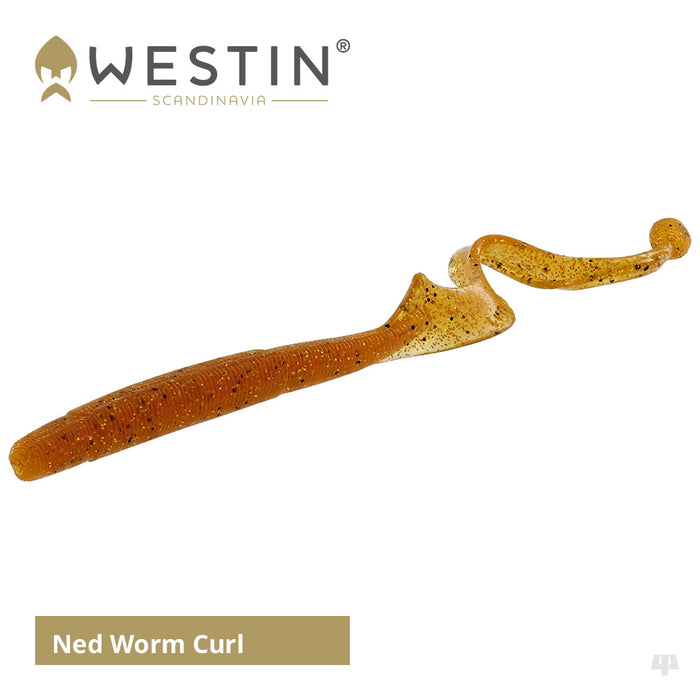 Westin Ned Worm Curl Lures