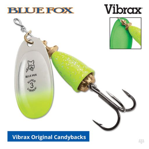 Blue Fox Vibrax Original Candyback Spinners