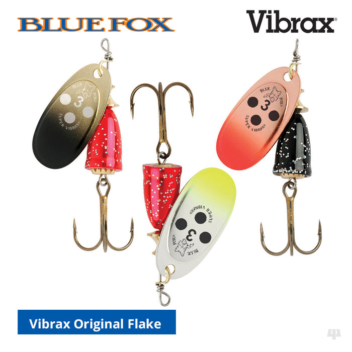 Blue Fox Vibrax Original Flake Spinners