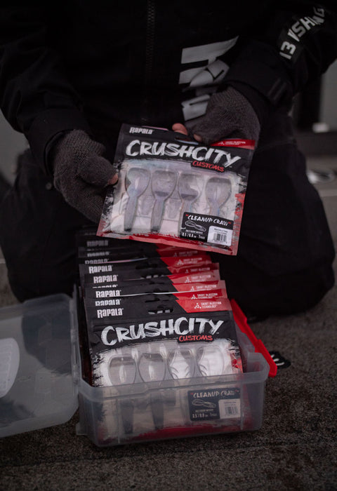 Rapala CrushCity Cleanup Craw Lures