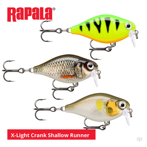 Rapala X-Light Crank Shallow Runner Lures