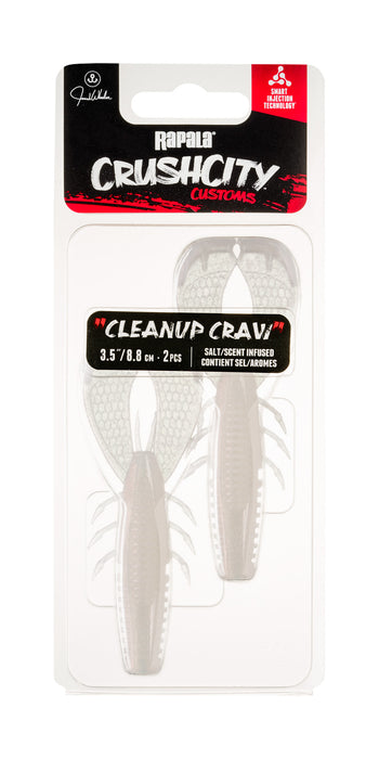 Rapala CrushCity Cleanup Craw Lures