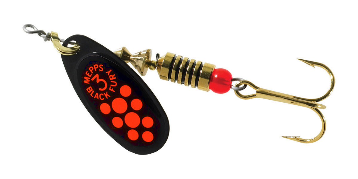 Mepps Black Fury Spinners