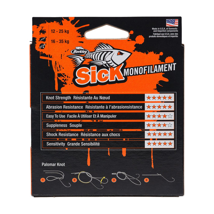 Berkley Sick Monofilament Mainline