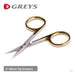 Greys Micro Tip Scissors 4"