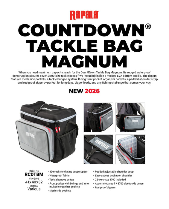 Rapala Countdown Tackle Bag Magnum
