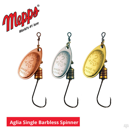Mepps Aglia Single Barbless Spinners
