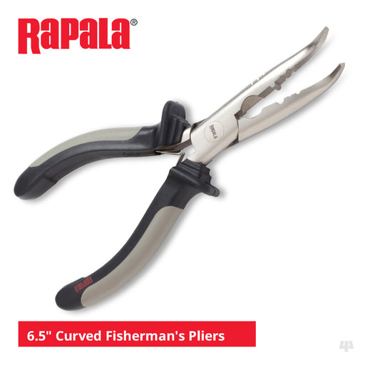 Rapala 6.5" Curved Fisherman's Pliers