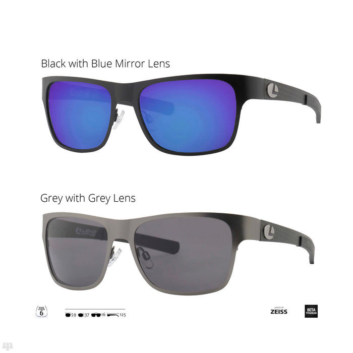 Lenz Optics Titanium Series Polarised Sunglasses