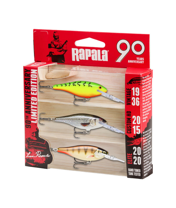 Rapala 90 Years Anniversary Lure Kits