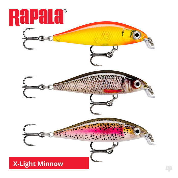 Rapala X-Light Minnow Lures