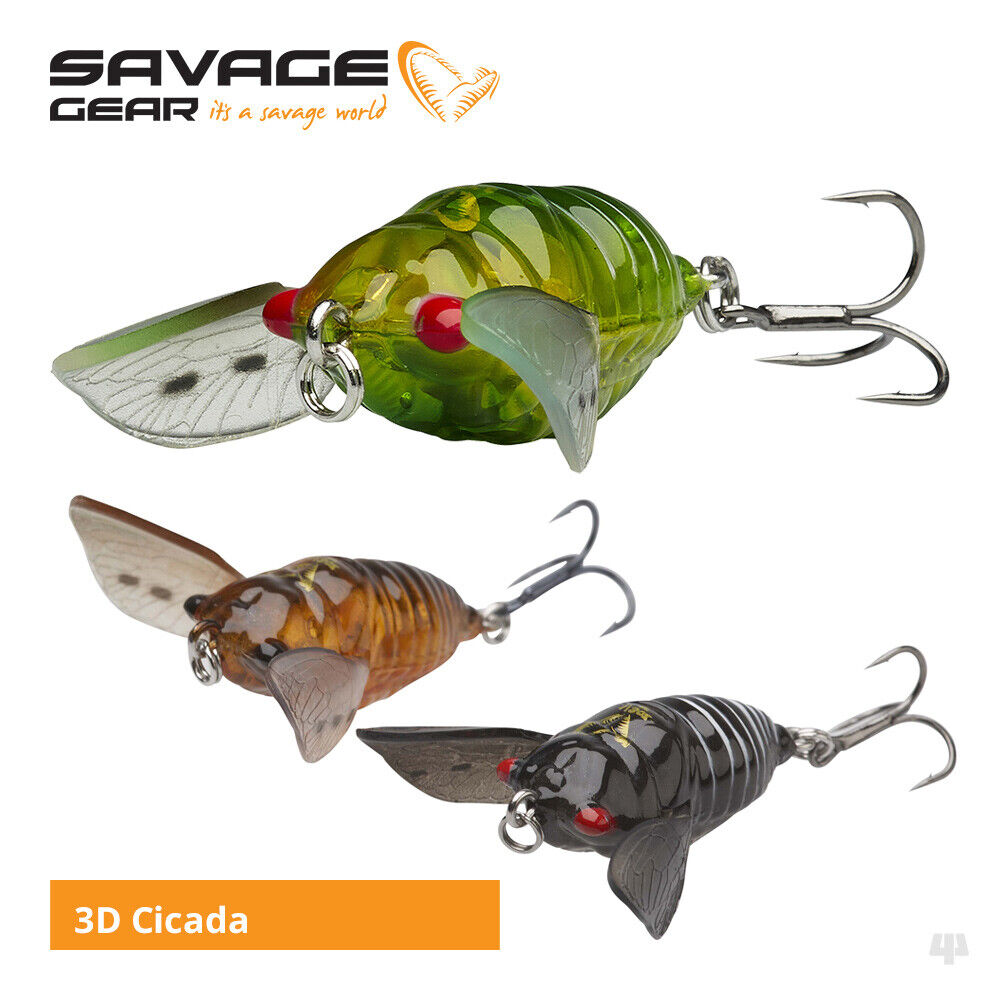 Savage Gear 3D Cicada Surface Lures — Lines Lures