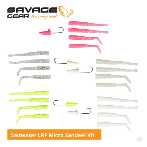 Savage Gear Saltwater LRF Micro Sandeel Kit