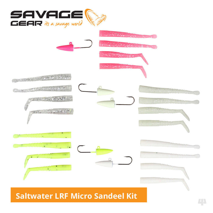Savage Gear Saltwater LRF Micro Sandeel Kit