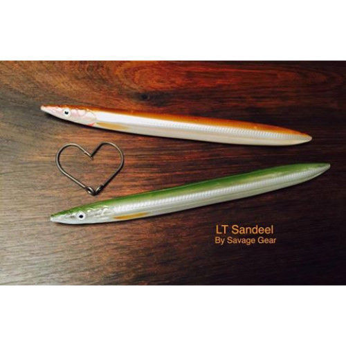 savage gear line thru sandeel Savage Gear 3D Line Thru Sandeel Lures — Lines & Lures