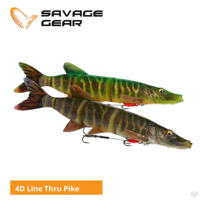 Savage Gear 4D Line Thru Pike Lures — Lines & Lures