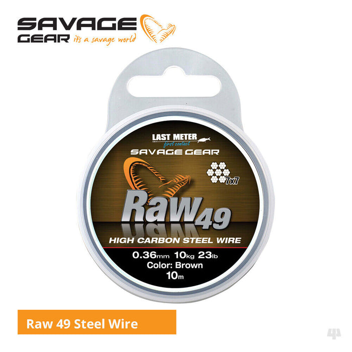 Savage Gear Raw 49 Steel Wire
