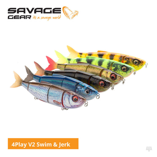 Savage Gear 3D 4Play V2 Swim & Jerk Herring Lures