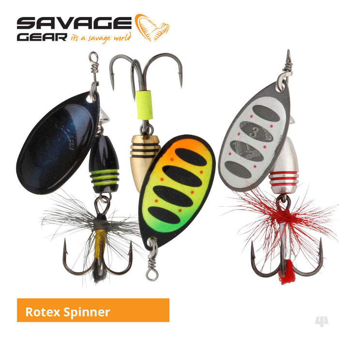 Savage Gear Rotex Spinners — Lines & Lures