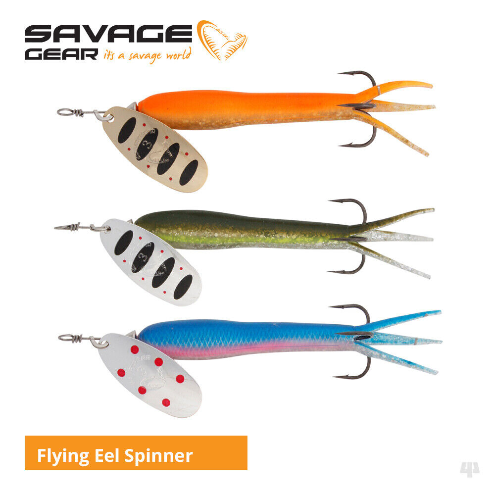 Savage Gear Flying C Eel Spinners — Lines & Lures