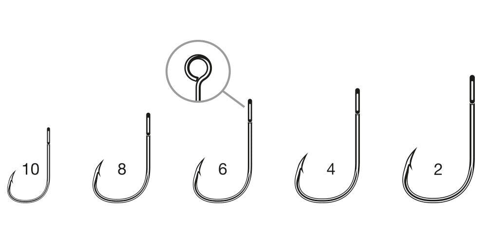VMC Single Hooks for Spinners