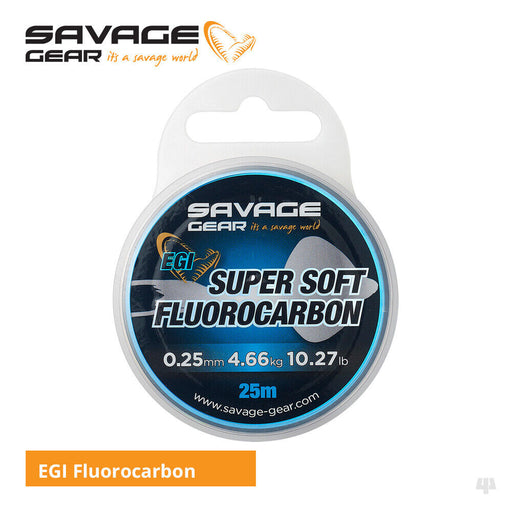 Savage Gear Super Soft EGI Fluorocarbon Leader
