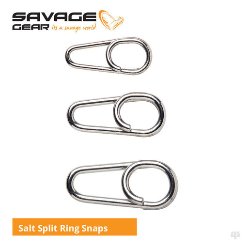 Savage Gear Custom Salt Split Ring Snaps