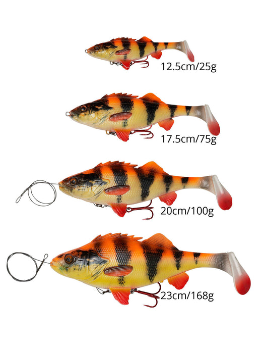 Savage Gear 4D Perch Shad Lures